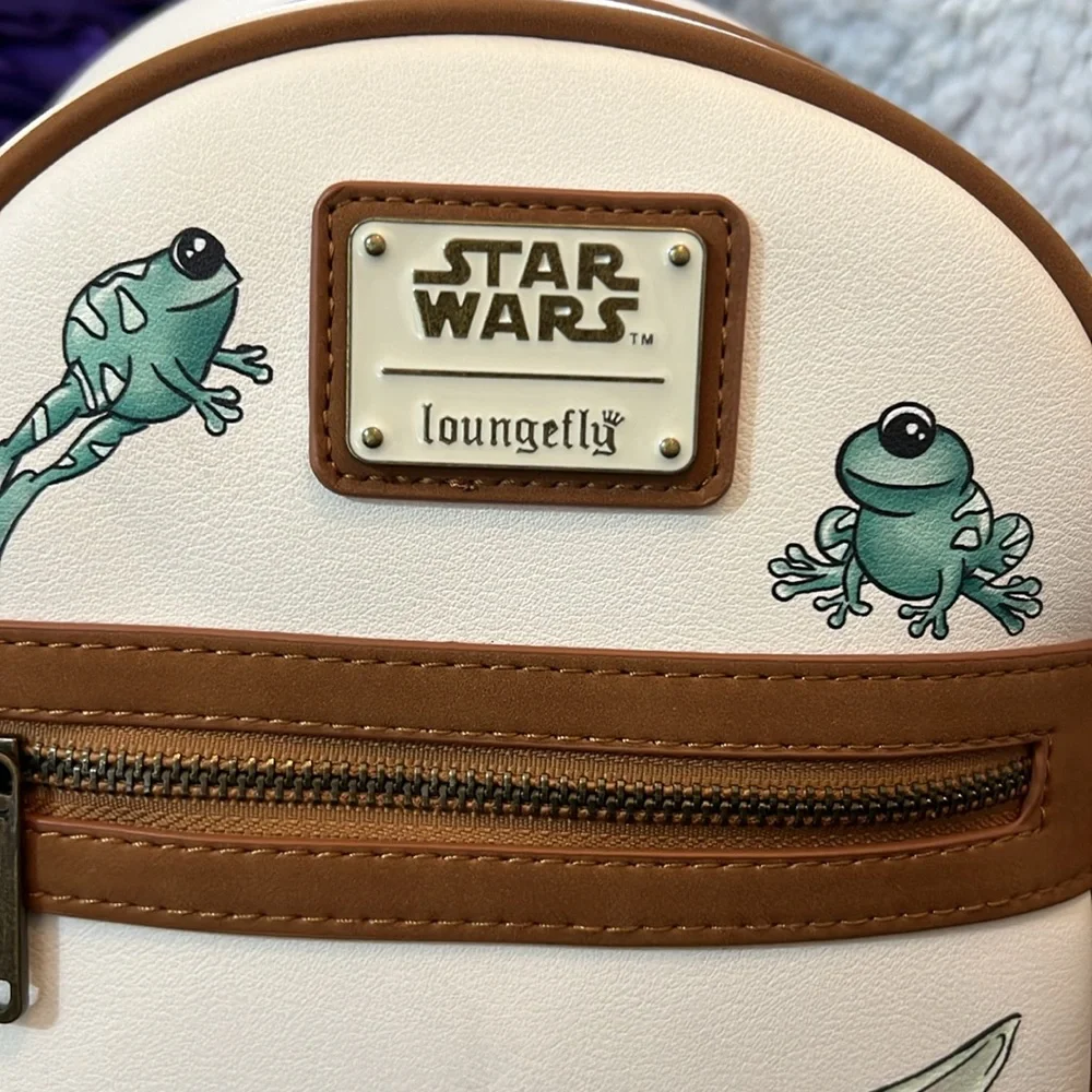 Disney Star Wars Loungefly Baby Yoda Backpack - Picture 7 of 9